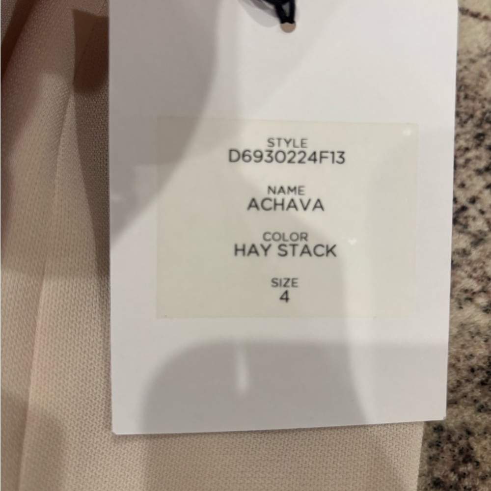 Diane von Furstenburg (DVF) Achava cutout Dress in cream/off-white “Haystack” - Picture 3 of 6